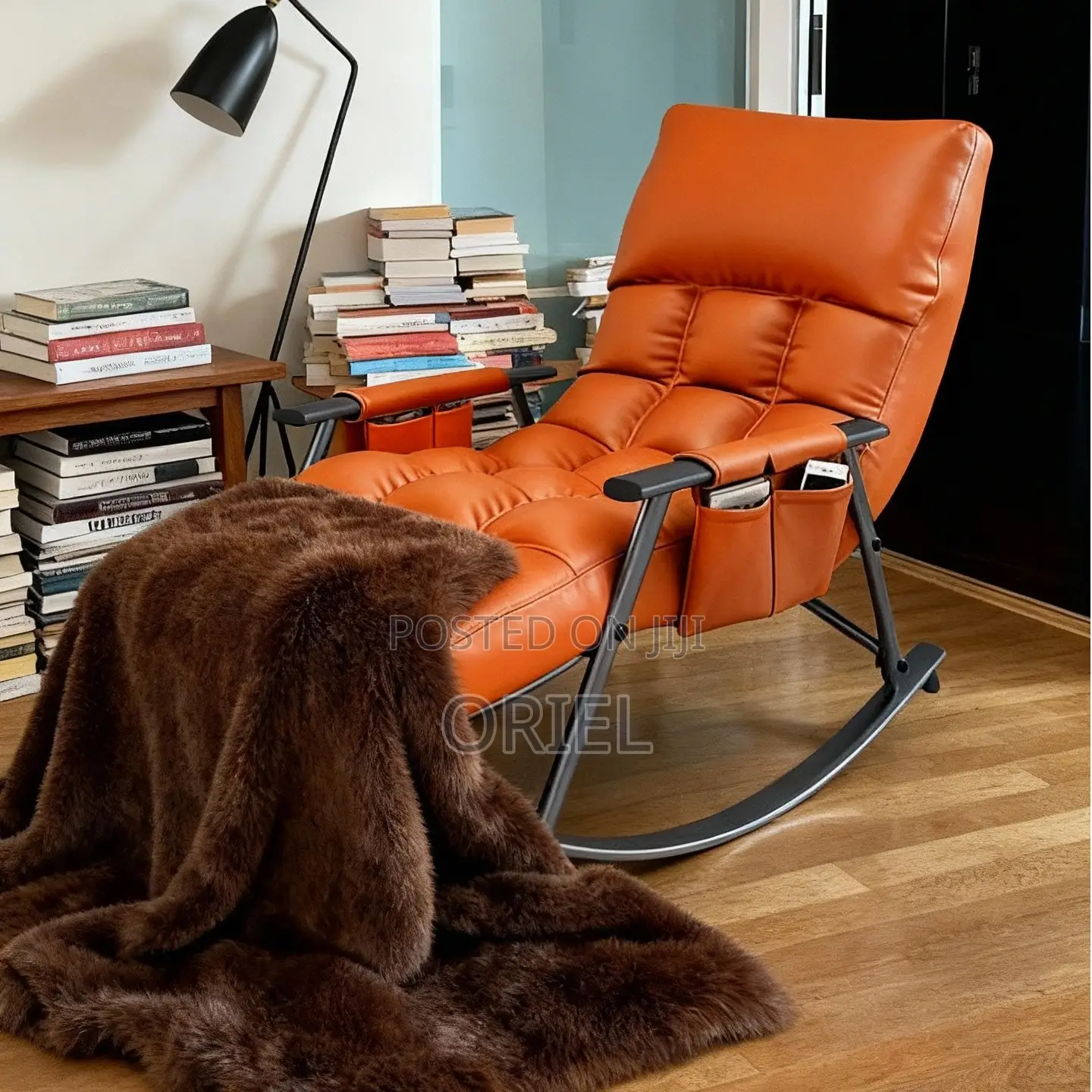 Modern Rocking Chair : Single -Person Rocking Leisure Chair