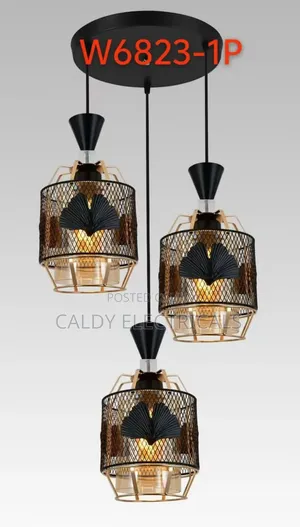 Unique 3 in 1 Mesh Pendant Light Qk9