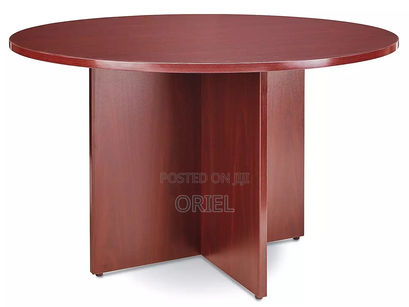 Modern Meeting Table : 4-Seater Round Conference Table