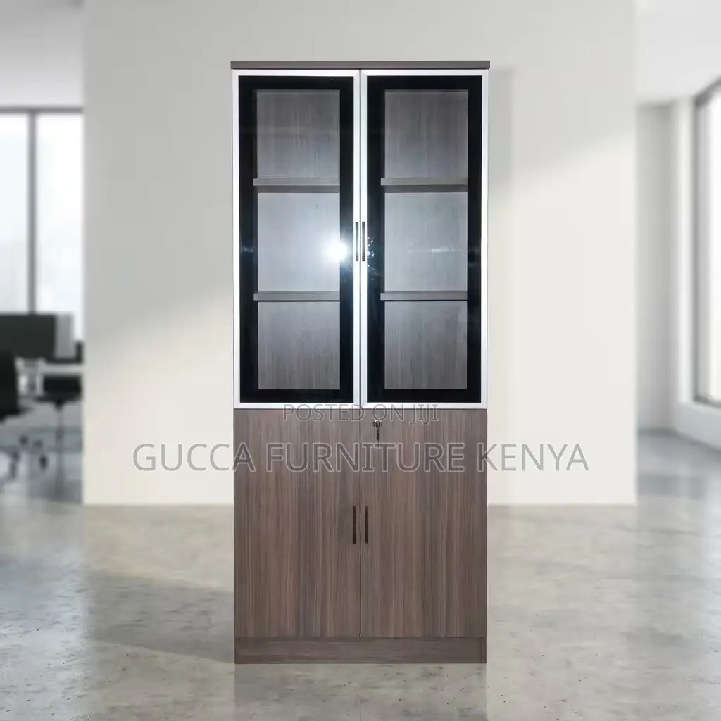 2-door Wooden Office Filling Cabinet