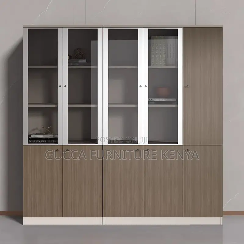 2-door Wooden Office Filling Cabinet