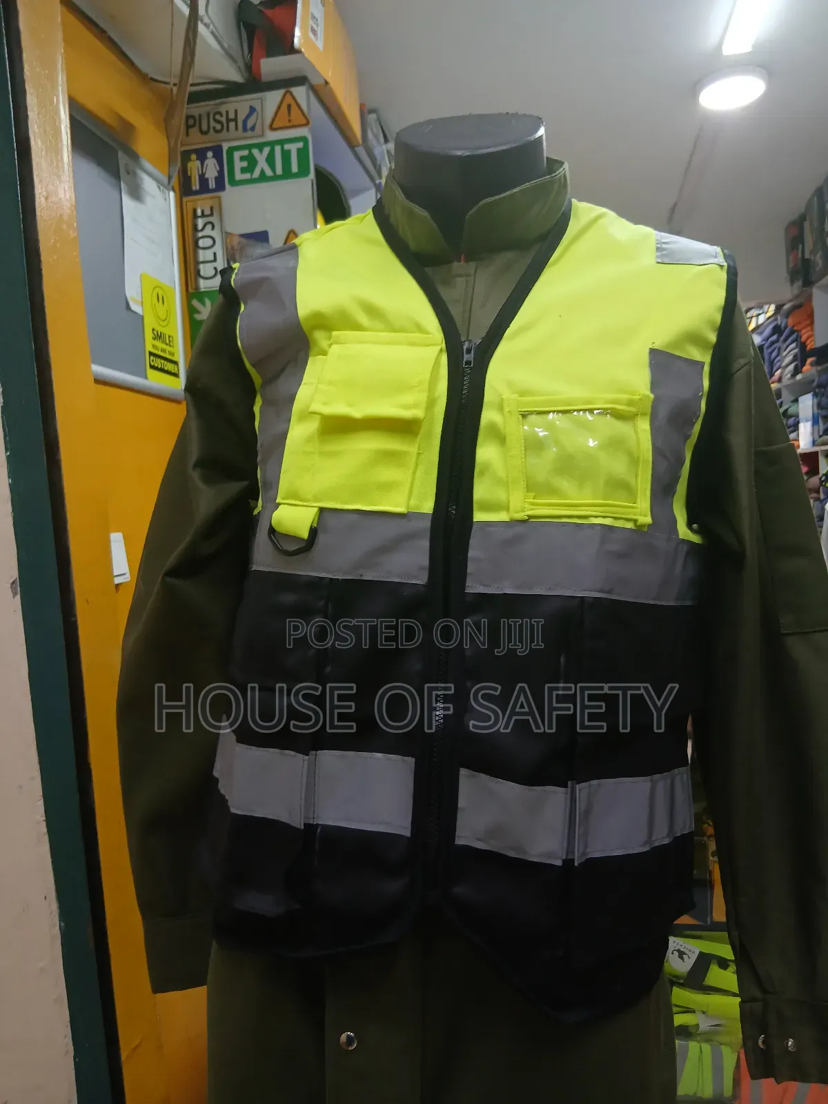 Busy Building Vest Jacket