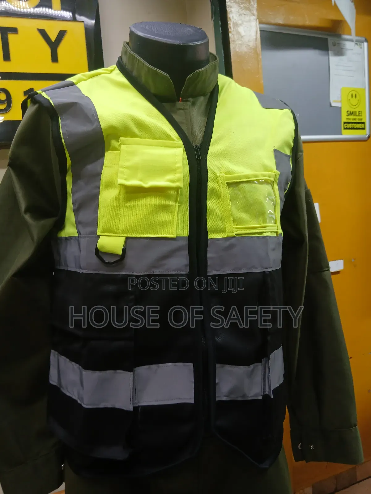 Busy Building Vest Jacket