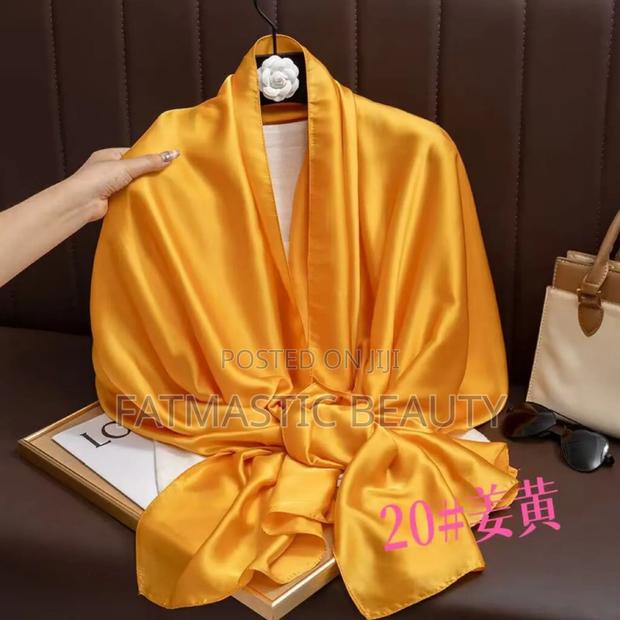 Plain Scarf Silk - main view