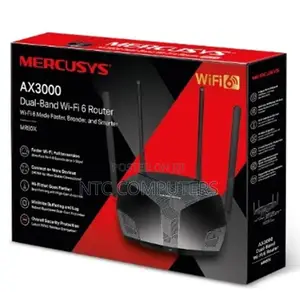 Mercusys Ax3000 Wireless Dual-Band Wi-Fi 6 Router - Tl-Mr80x