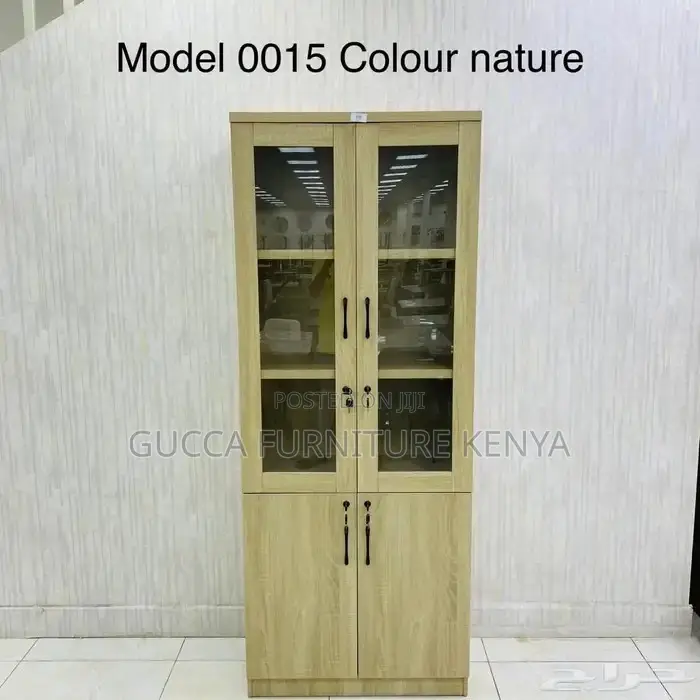 2-door Wooden Office Filling Cabinet