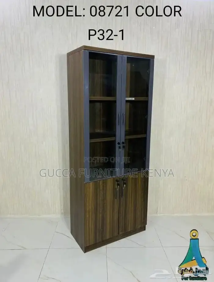 2-door Wooden Office Filling Cabinet