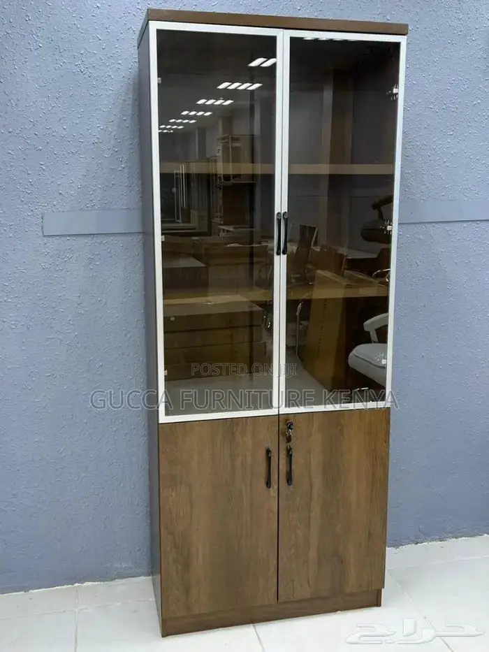 2-door Wooden Office Filling Cabinet