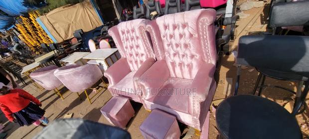 Baby Pink King Chair - main view