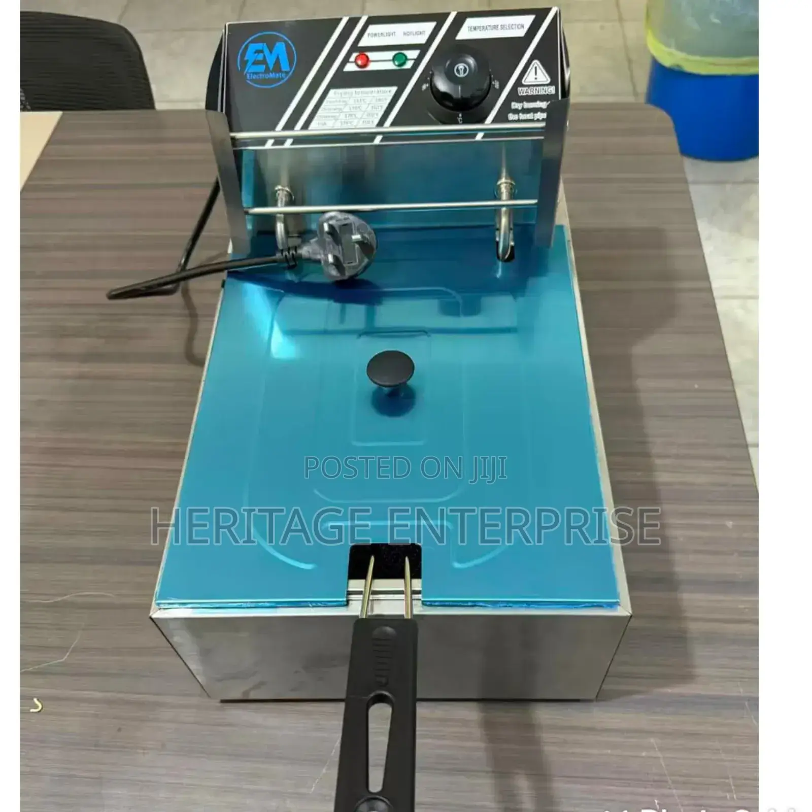 Chips Fryer Single Deep Fryer, Em