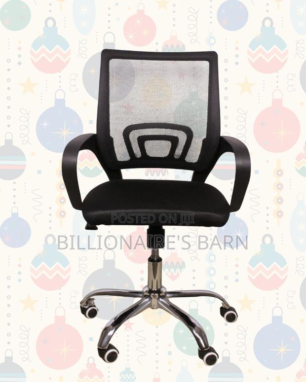 Ergonomic Mesh Task Chair — Smooth Movement, Breathable Mesh Airflow - thumbnail 3