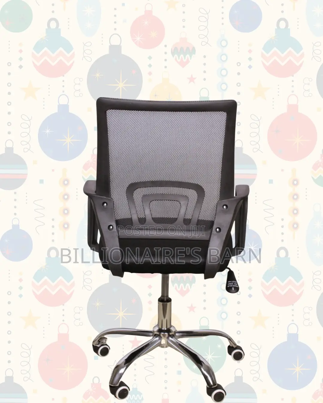 Ergonomic Mesh Task Chair — Smooth Movement, Breathable Mesh Airflow