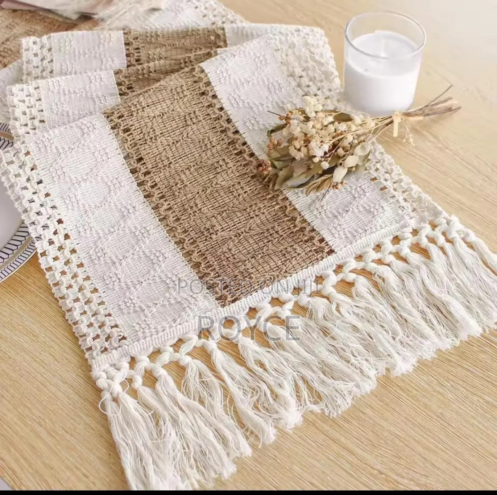 Bohemian Style Table Runner- { 30*220cm}