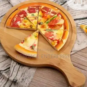 Bamboo Pizza Board Plate