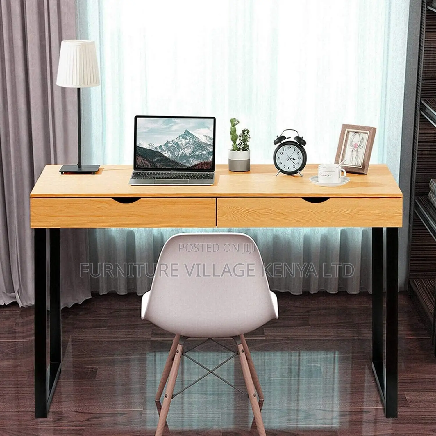 Generic Computer Desk With Drawers