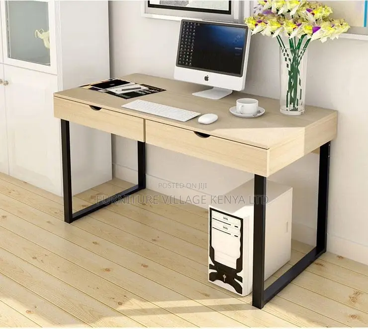 Generic Computer Desk With Drawers