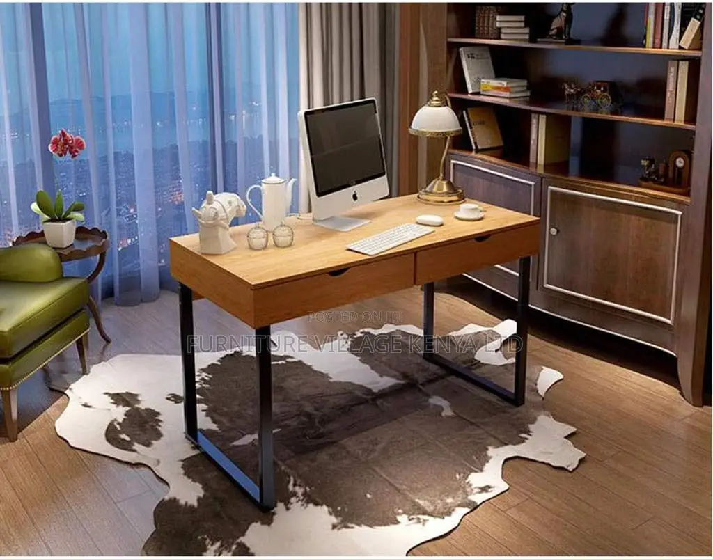 Generic Computer Desk With Drawers
