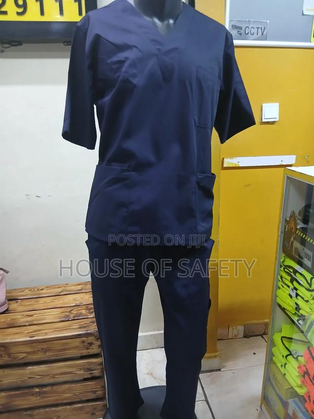 Standard Colour Navy Bluescrubs - thumbnail 3