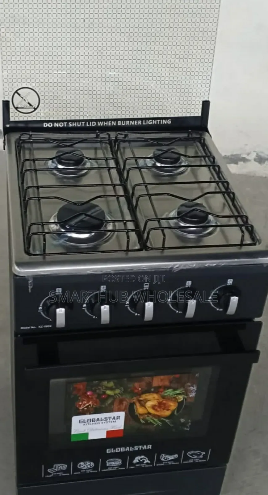 Globalstar 4 Gas Standing Cooker With Oven
