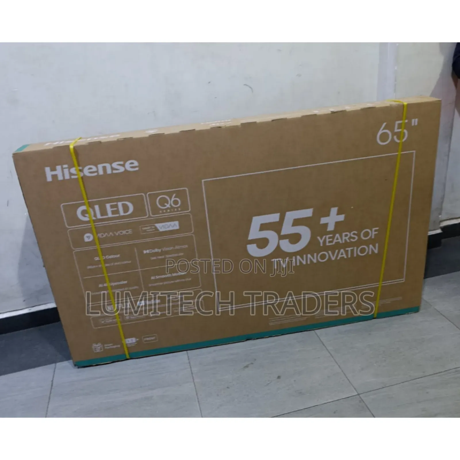 Hisense 65-Inch Q6 Series Qled Smart Tv