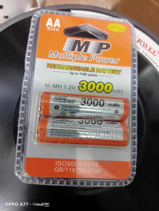 Multiple Power Aa Rechargeable Batteries - main view