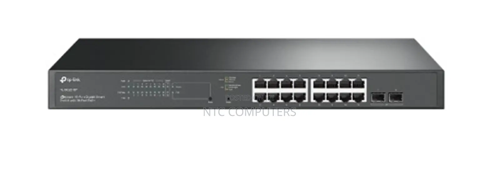 Tp-Link Tl-Sg2218p 18-Port Gigabit Smart Switch With 16-Port Poe+