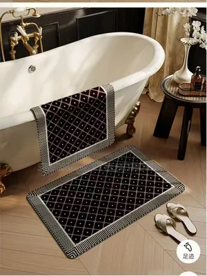 Big Size Absorbent Bathroom Door Mat