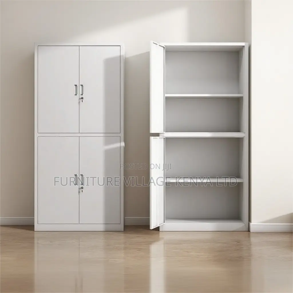 4-door Metallic Office Cabinet