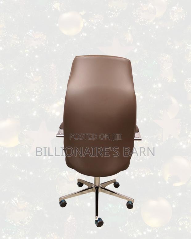 Executive Leather Chair • Stable Base, Premium Leather Finish - thumbnail 2