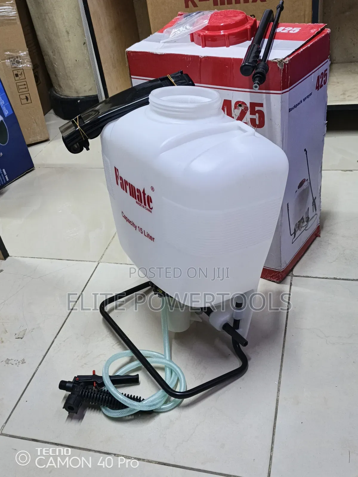 Manual 15l Farmate Knapsack Sprayer
