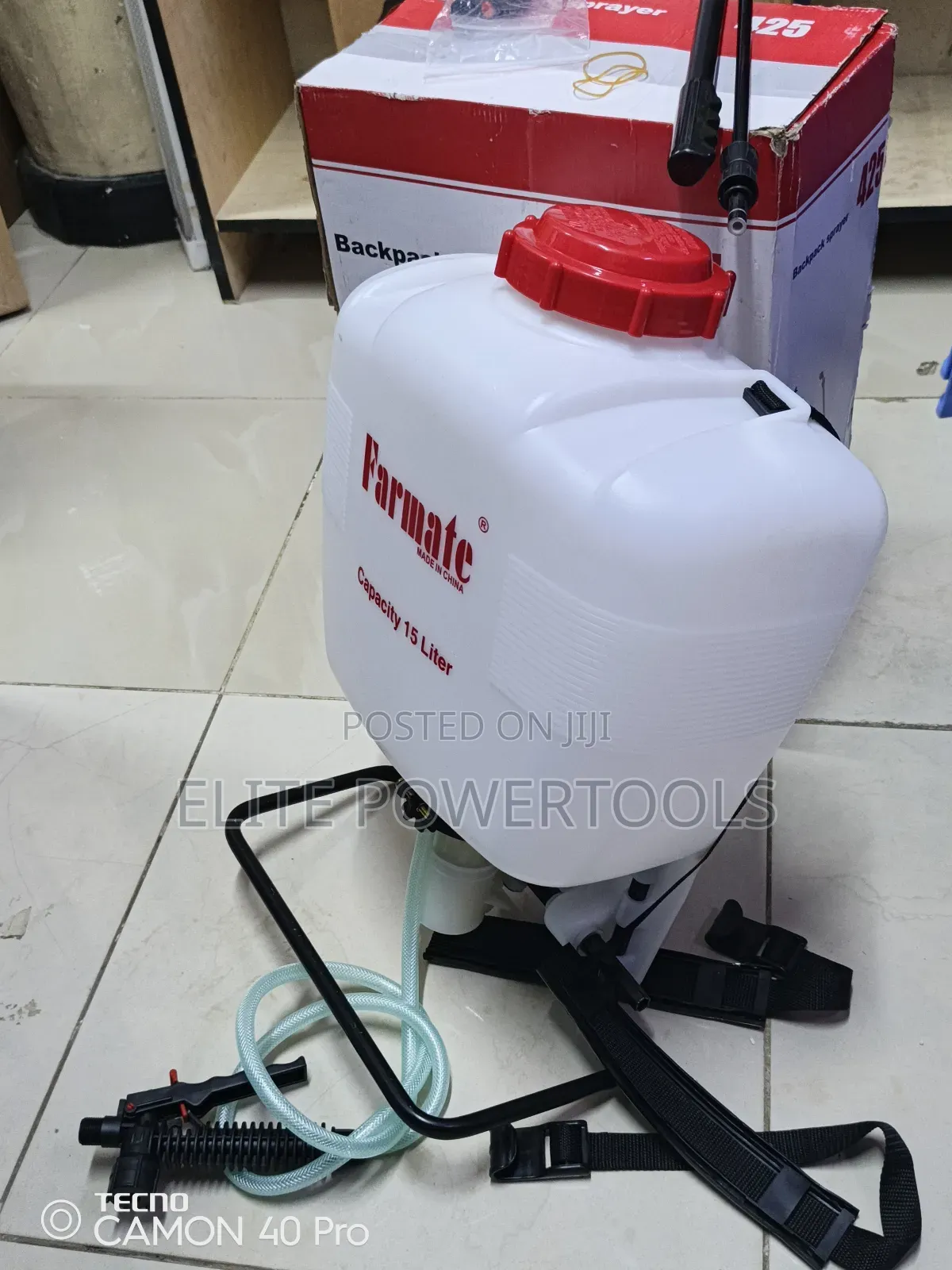 Manual 15l Farmate Knapsack Sprayer