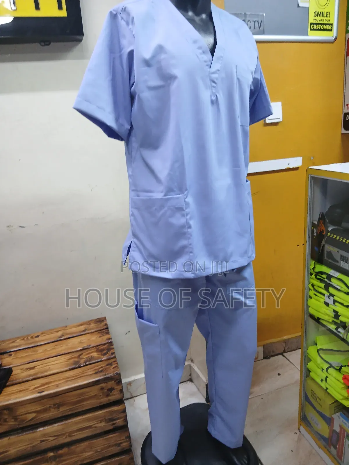 Royal Bluelongshift Medicinal Uniforms