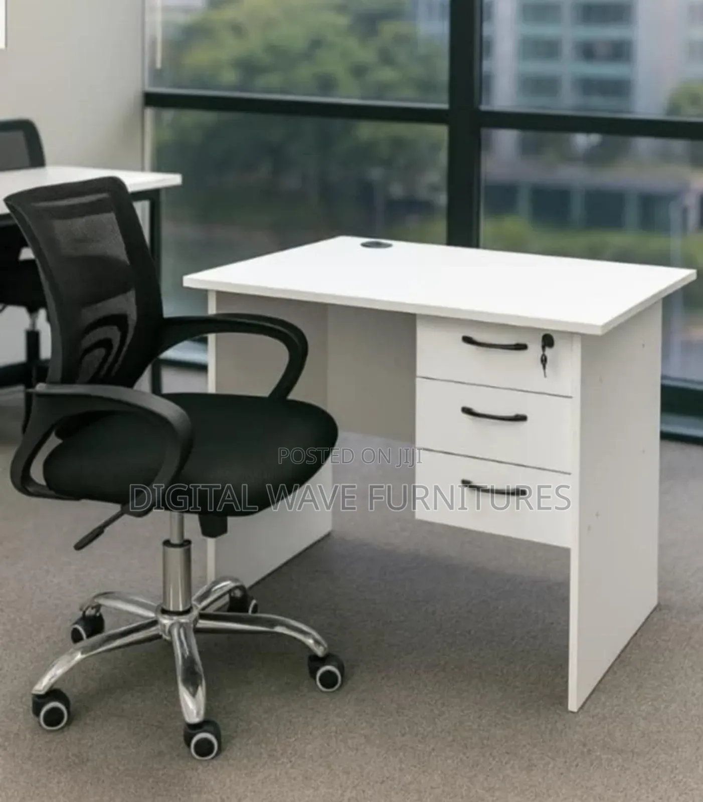 Adjustable Office Chair With Table