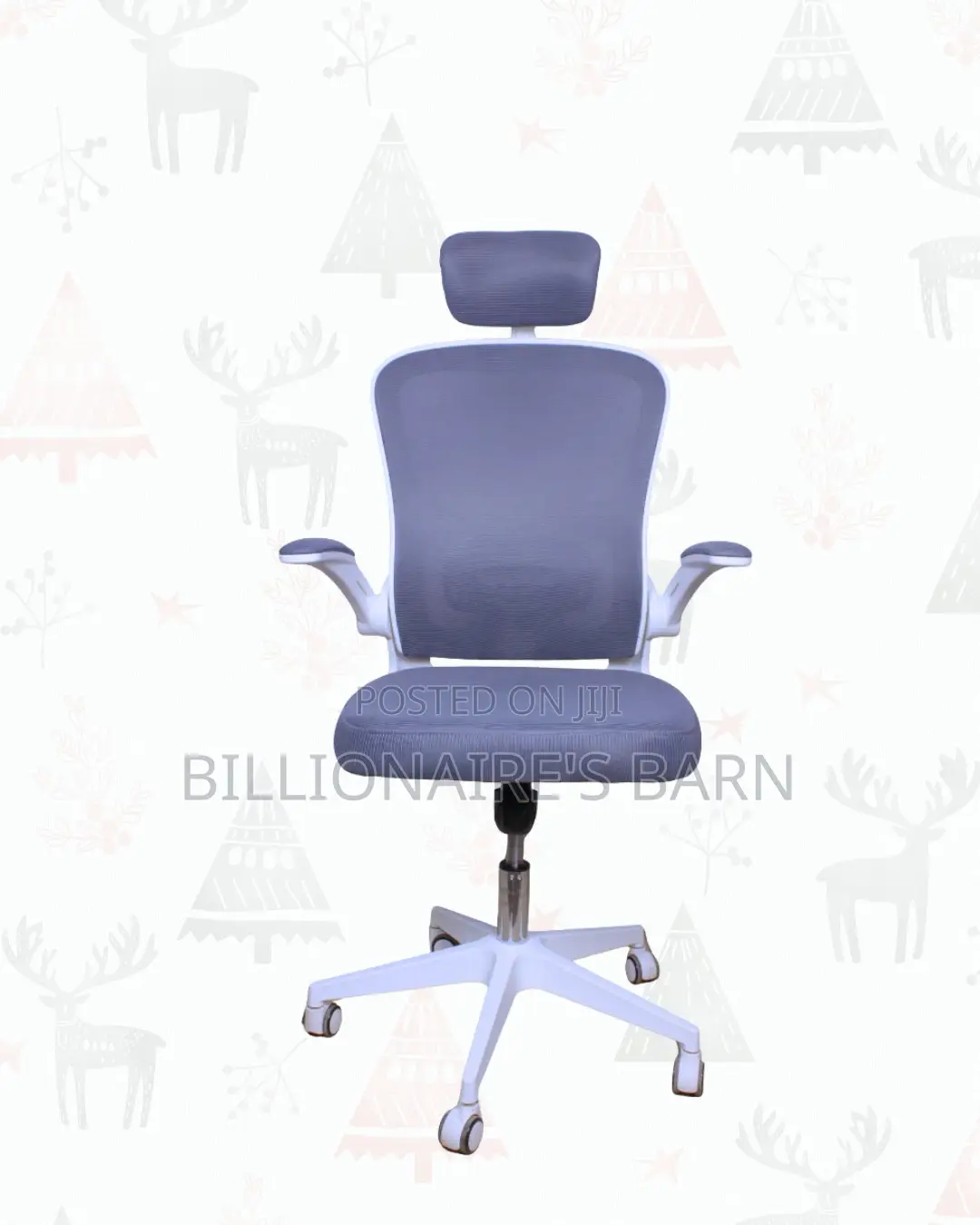 Flip-Up Arms Ergonomic Chair for Tight Spaces — Posture Support
