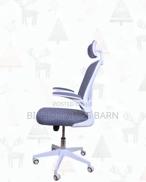 Flip-Up Arms Ergonomic Chair for Tight Spaces — Posture Support