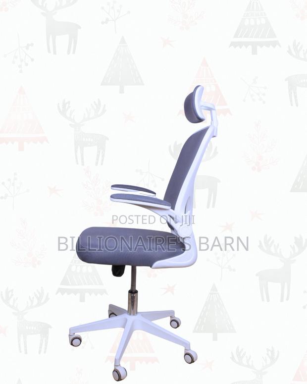Flip-Up Arms Ergonomic Chair for Tight Spaces — Posture Support - thumbnail 2