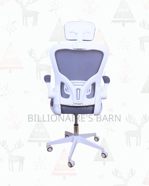 Flip-Up Arms Ergonomic Chair for Tight Spaces — Posture Support - thumbnail 3