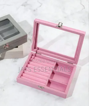 Multi-grid Jewelry Storage Box