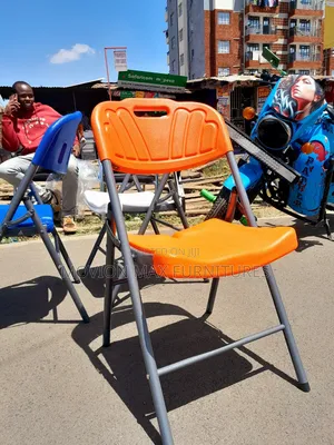 Orange Foldable Chairs