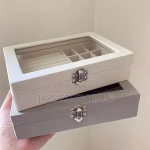 Multi-grid Jewelry Storage Box