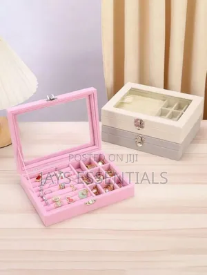 Multi-grid Jewelry Storage Box