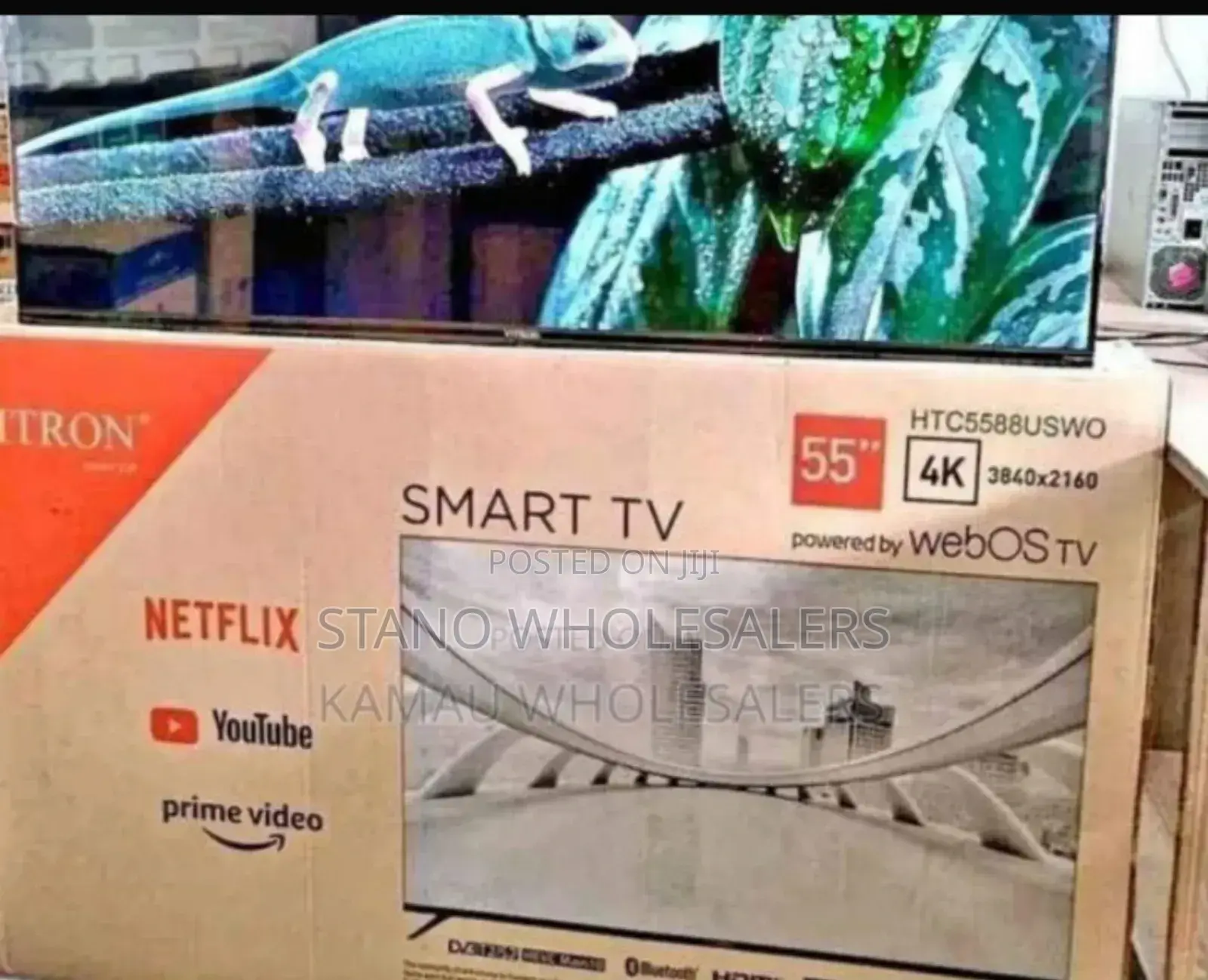 Voice Recognition Webos Vitron 65 Inch Television