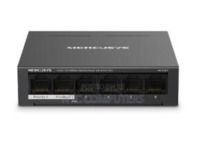 Mercusys 6-Port 10/100mbps Desktop Switch With 4-Port Poe+ -Tl-Ms106lp