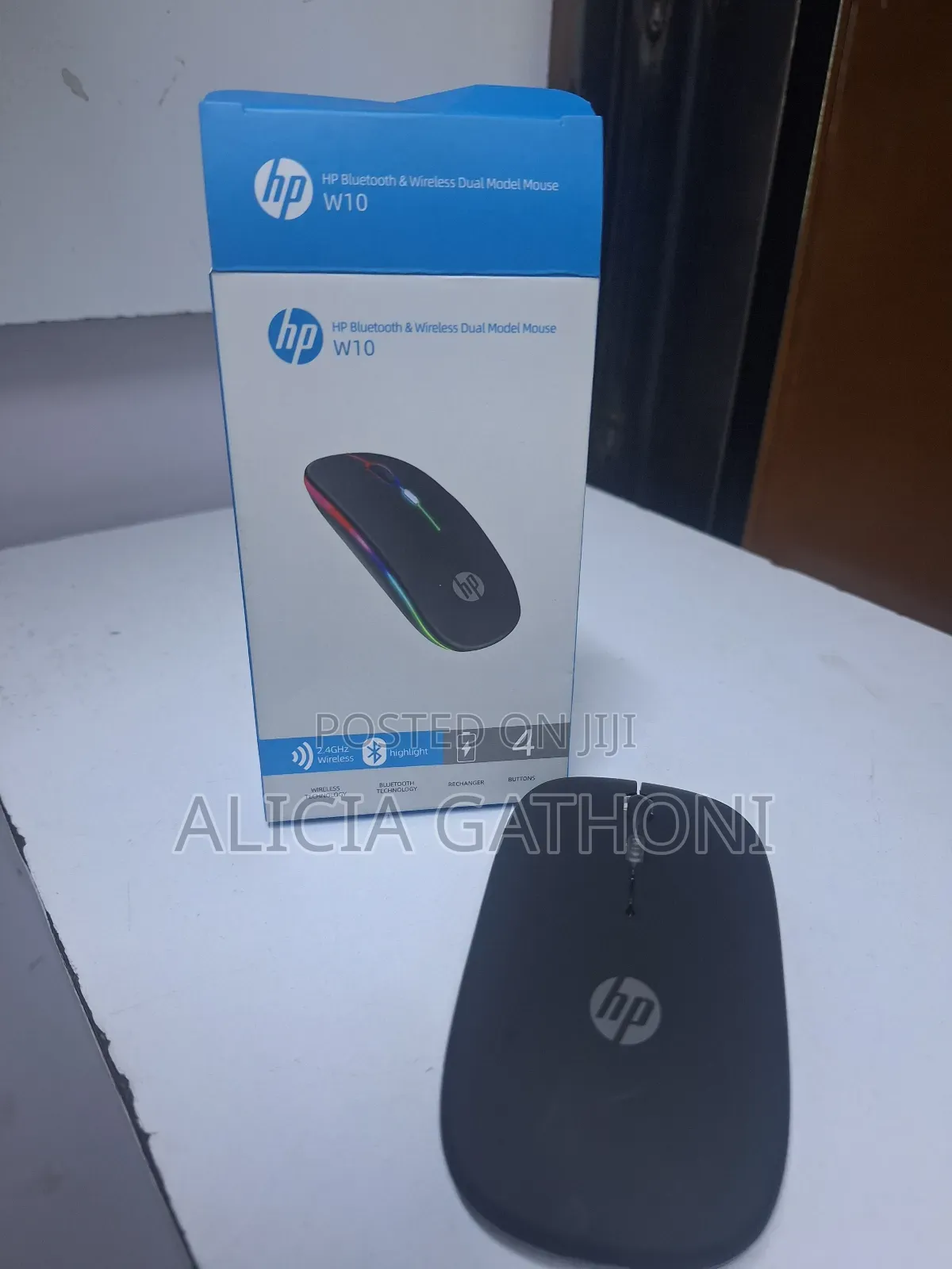 Hp W10 Rechageable Wireless Mouse