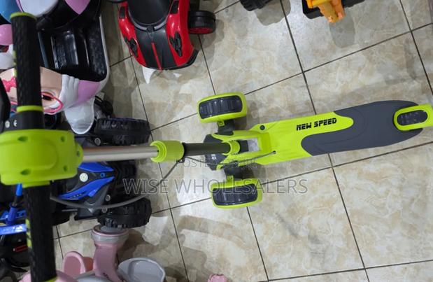 Three-Wheeled Children's Kick Scoot