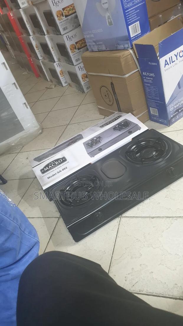 Nunix Macro Double Burner Stainless
