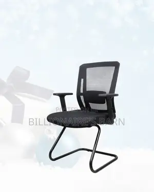 Visitor Office Chair With Stable Base • Neat Professional Look.