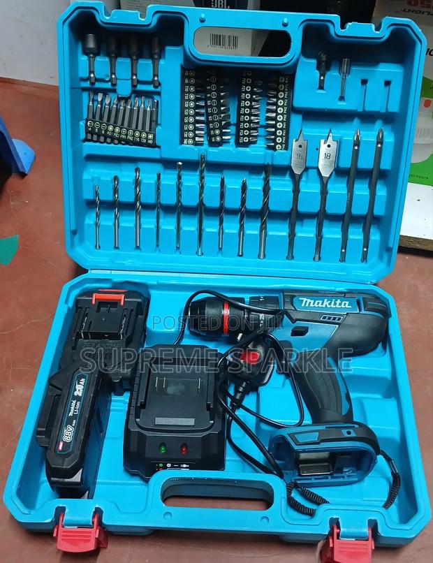 Makita 88v Cordless Electric Hammer Drill Set/Drilling Tools - main view