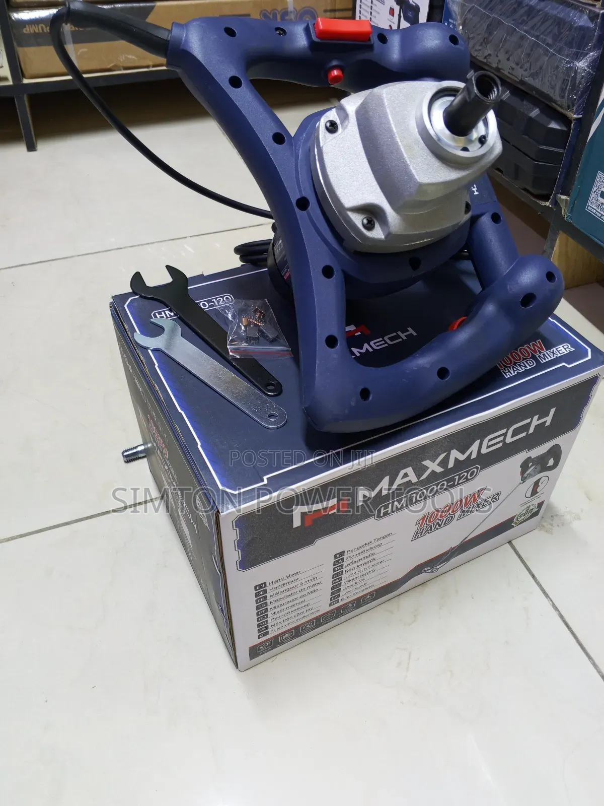 1000w Maxmech Hand Mixer