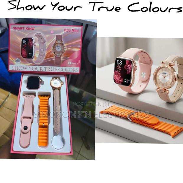 K88 Smart Watch Plus Wrist Watch Set - thumbnail 3